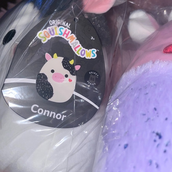 NWT SQUISHMALLOW PATTY CONNOR SELECT SERIES VALENTINES DAY COW SET SQUISH - Picture 6 of 9